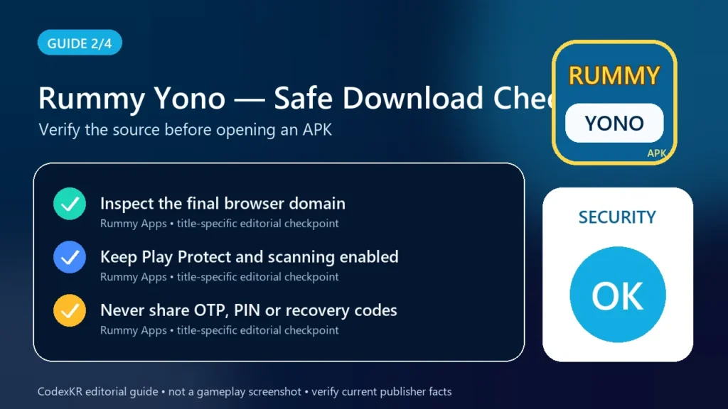 Rummy Yono APK information and safety guide card 2