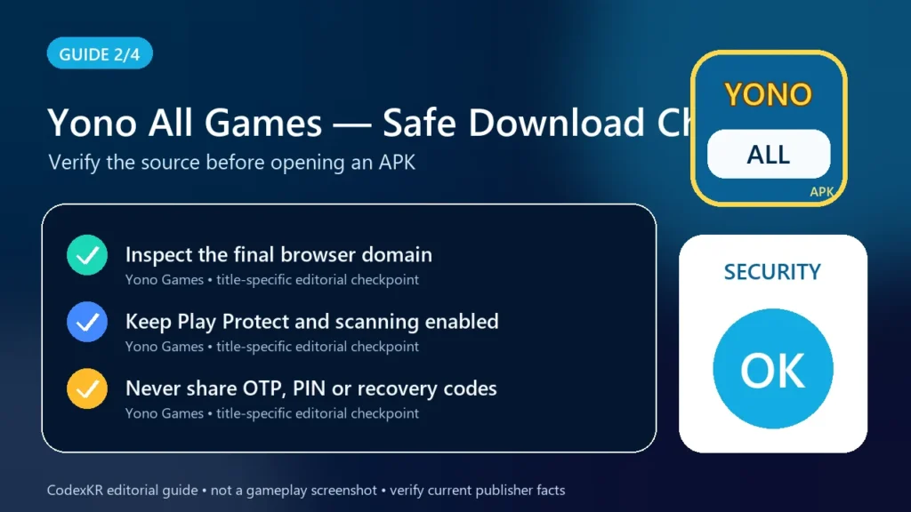 Yono All Games APK information and safety guide card 2
